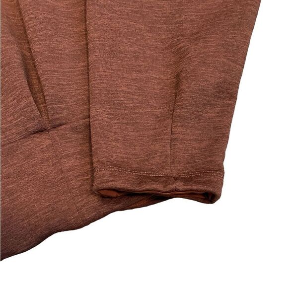 ATHLETA Altitude Polartec Half Zip Sweatshirt Mahogany Heather Size Small - Picture 6 of 9